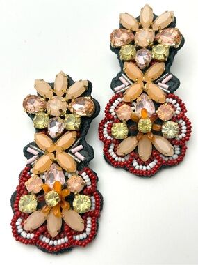 J. Crew Beaded and Jeweled Necklace